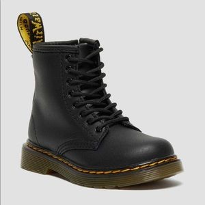 Dr. Martens Toddler 1460 Softy T Leather Lace Up Boots